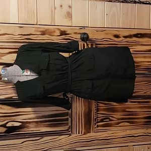 Express Button Down Dress